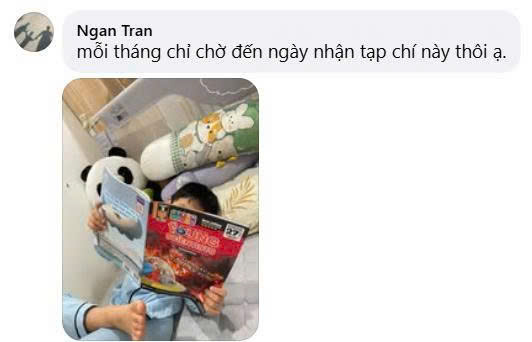 Mỗi tháng chỉ chờ đến ngày nhận tạp chí