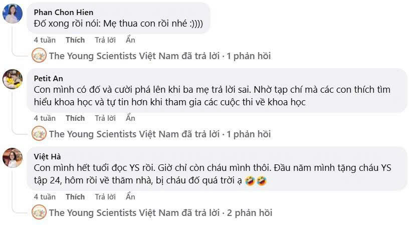 Những câu đố khoa học trong gia đình